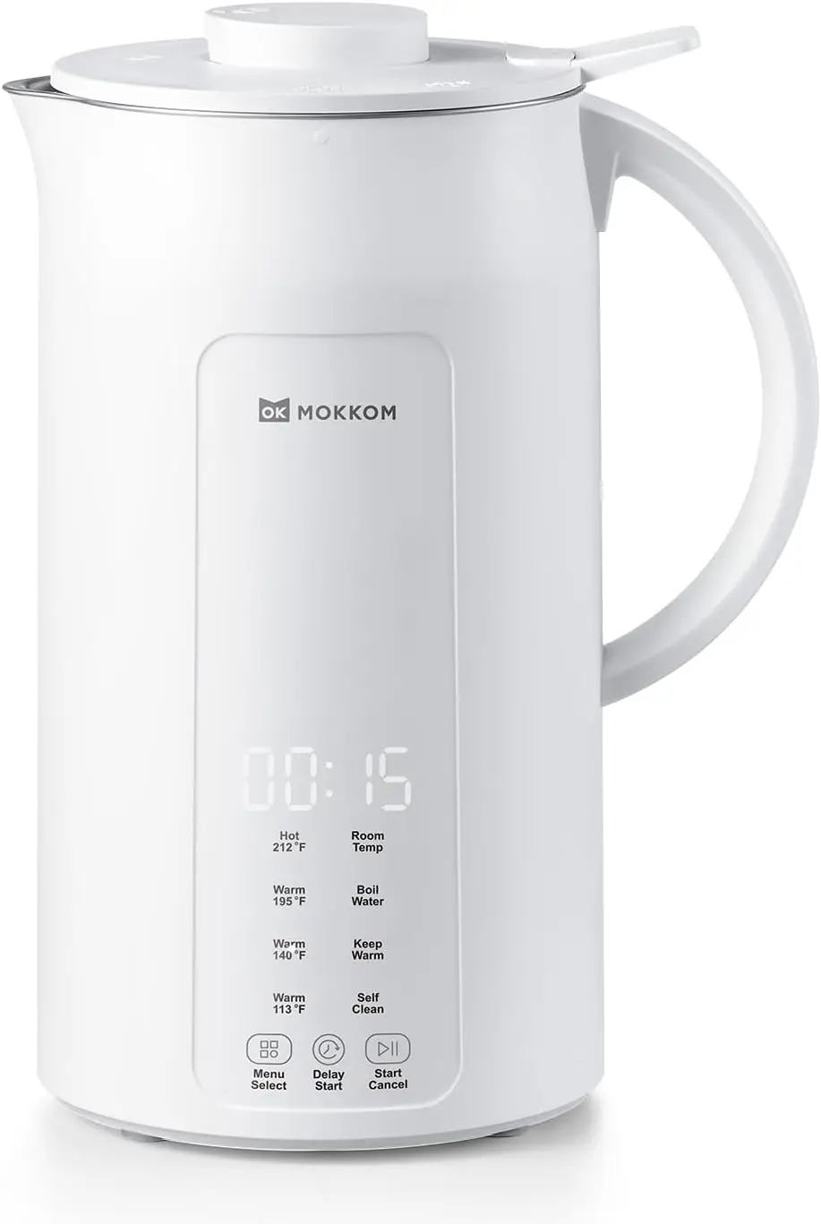 

Nut Milk Maker, 42oz Automatic Almond Milk Machine for Homemade Plant-Based Milk, Oats, Soy, Dairy Free Beverages, Soy Milk