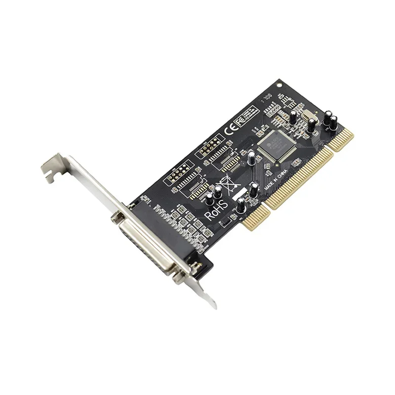 PCI To DB25 Printer LPT Controller Card  Moschip 9865 Chip Parallel Card PCI Adapter Mcs9865 Chipset 25Pin  Expansion Card