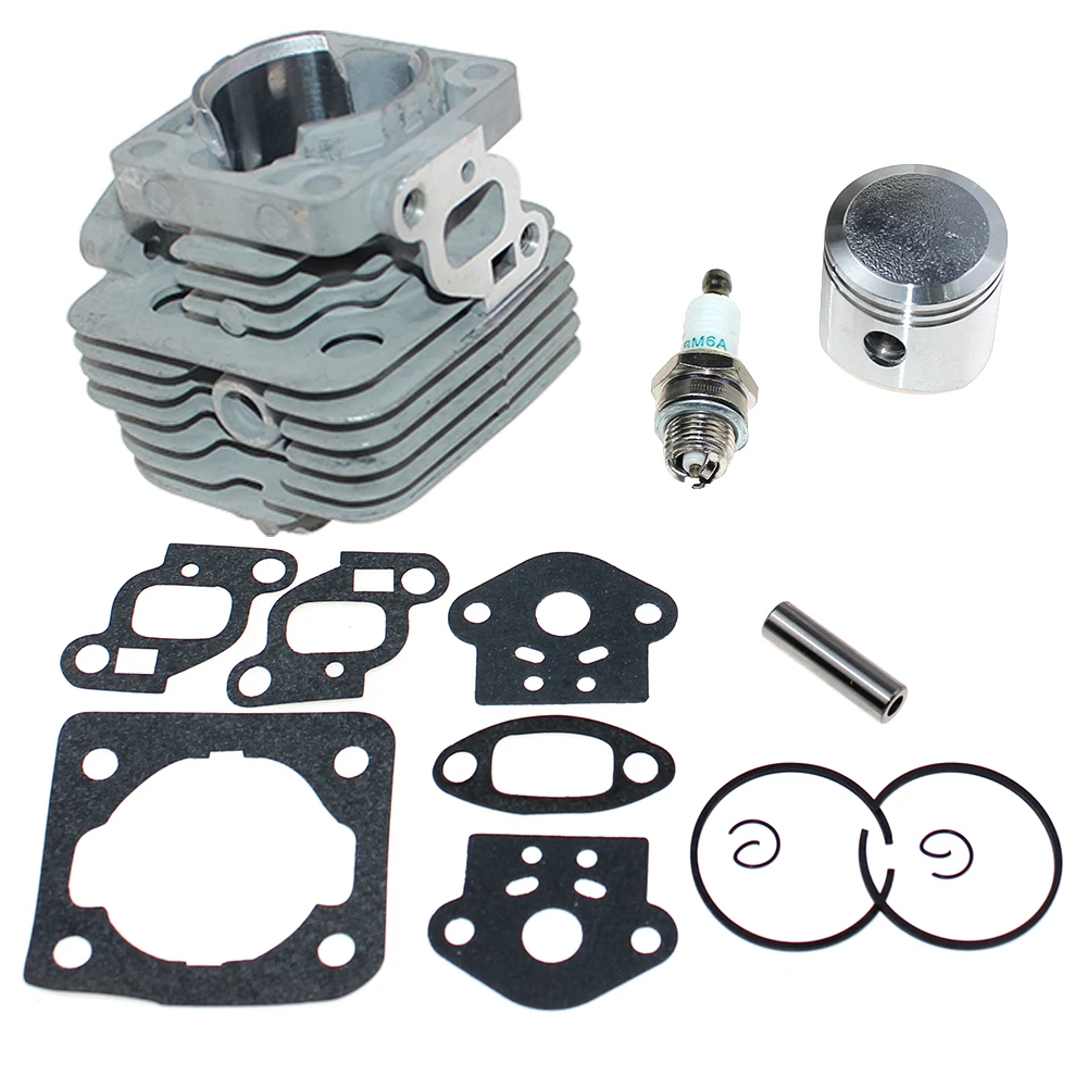 

Cylinder Piston Kit Fits For Echo PB-260I PB-260L PB-261L PE-260 PE-261 EDR-260 SRM-260S SRM-260SB SRM-260U SRM-261 SRM-261T