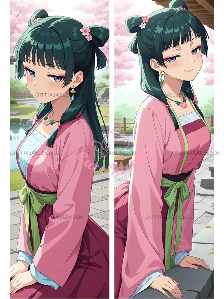 Anime Maomao Girl Body Pillowcase Double-Sided Print Life-Size Pillow Cover Bedroom  Decor Soft Long Dakimakura Cushion Cover