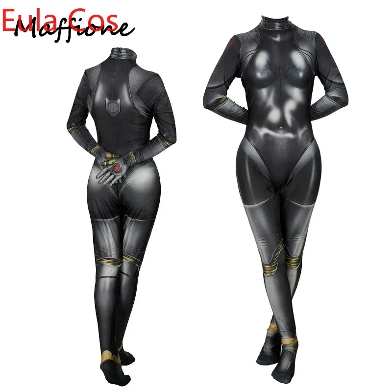 

Atomic Heart Cosplay Women Costume Robot Twins Role Play Jumpsuit Outfits Girls Bodysuit Halloween Carnival Party Disguise Suits