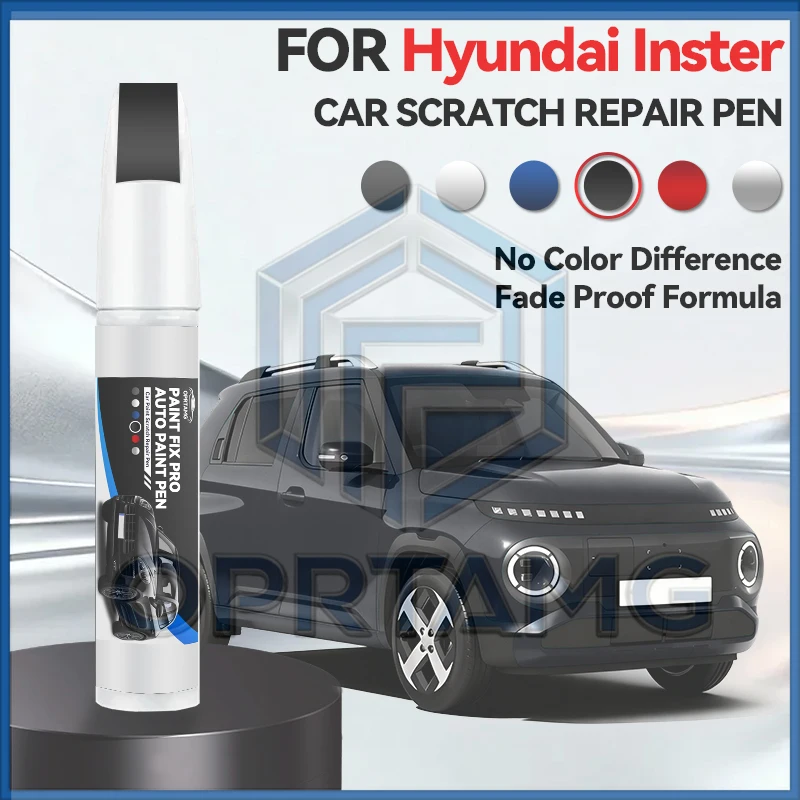 

Car Tool Accessories For Hyundai Inter 1996-2026 Paint Repair Pen Touch Up Scratch Remover DIY Auto Accessories Black White
