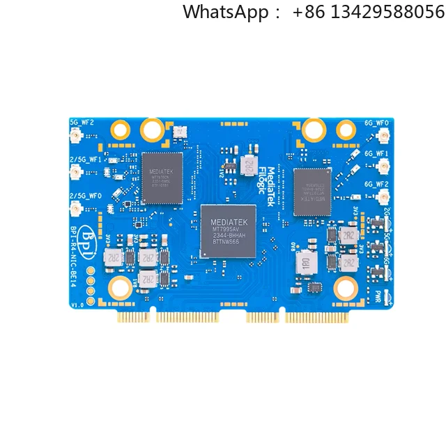 Banana Pi Bpi-r4-nic-be14 Wifi7 Module Accessories Supports WiFi7 Standard, Significantly Faster Data Transmission Speeds WiFi