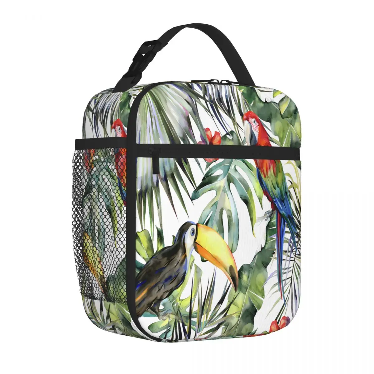 Bestselling Tropical Jungle Earthy Tone Leakproof Lunch Bag Grocery Carry Bento Bag