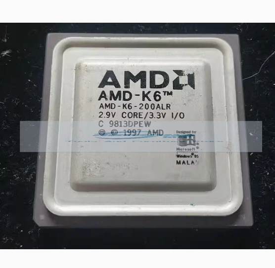 مجموعة وحدة المعالجة المركزية العتيقة ، AMD K6 ،