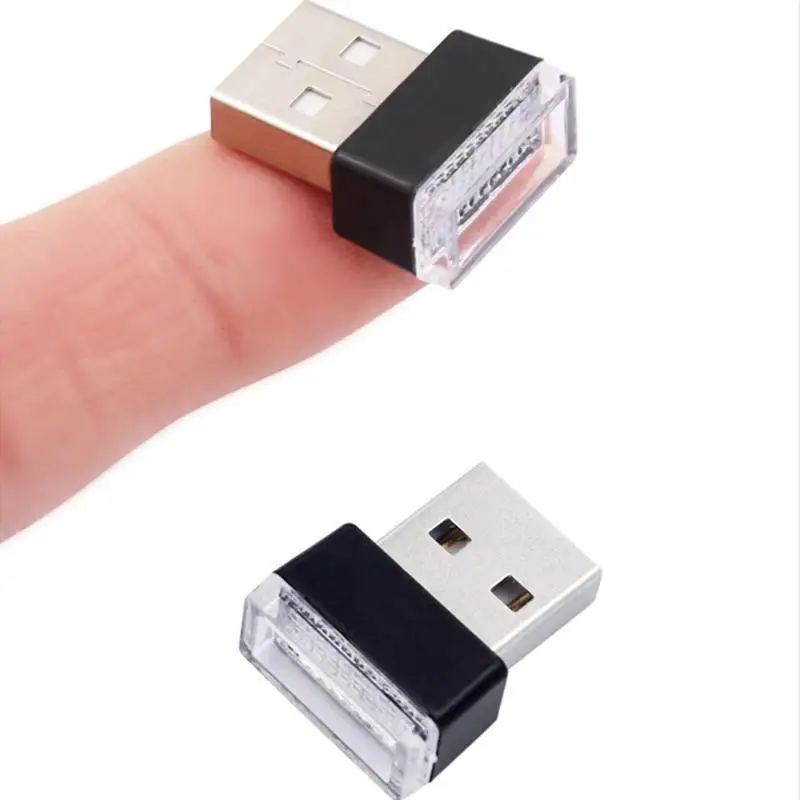 Мини-USB автомобильная светодиодная подсветка для ноутбука, 5 В