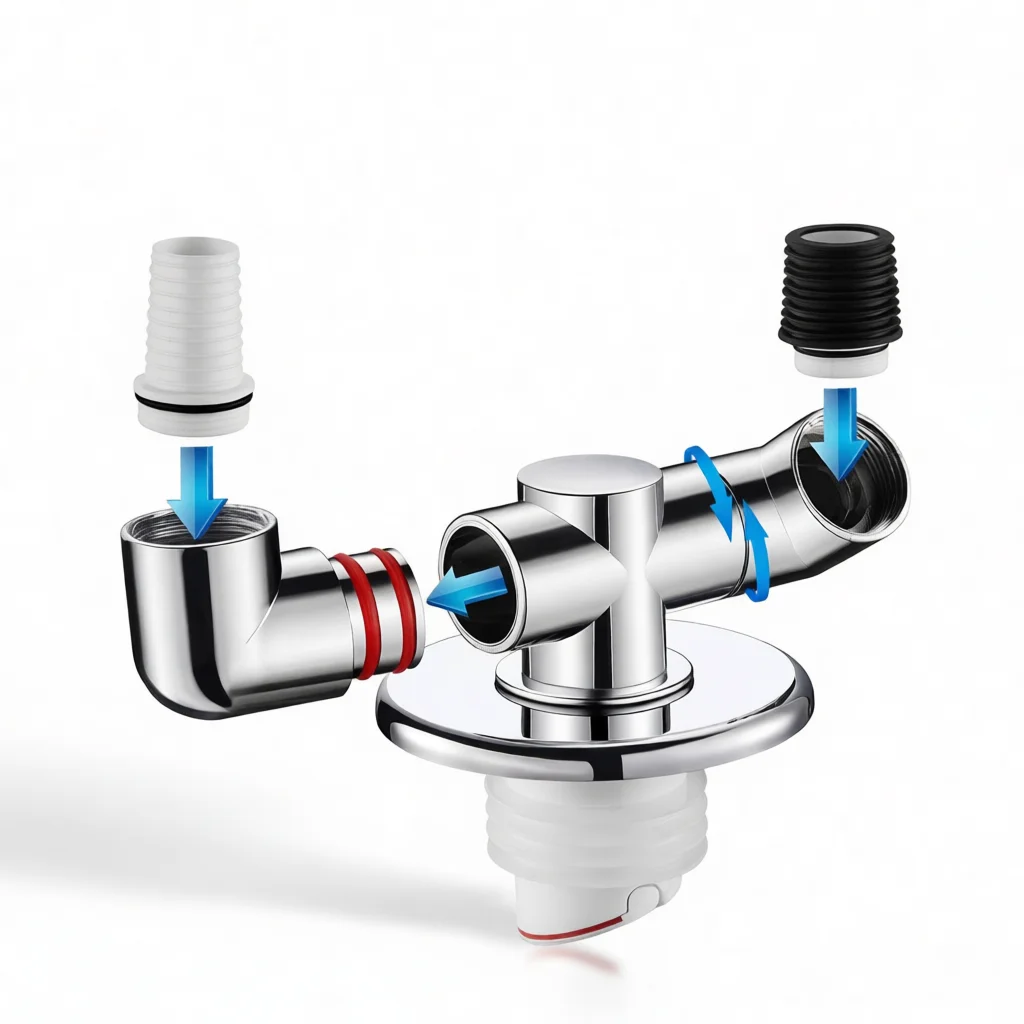Washing Machine Drain Floor Drain Connector Anti Odor Sealing Adapter Double Pipe Fitting Balcony Sewage Outlet
