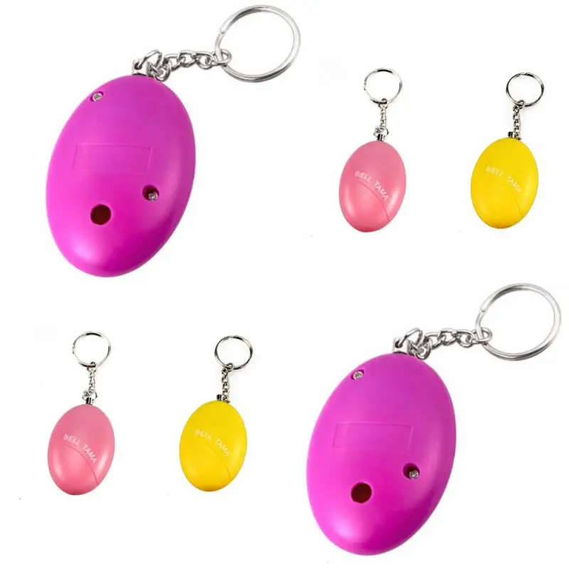 120 дБ сигнализация самообороны охранное оповещение личная безопасность крик громкий брелок в форме яйца аварийная сигнализация для детей старшего возраста