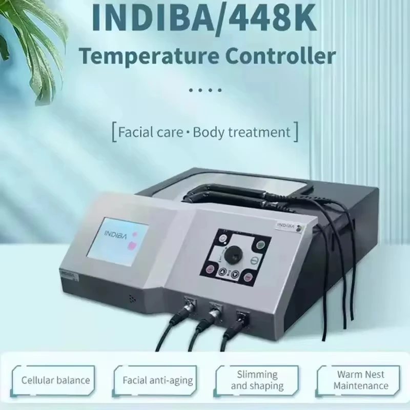

Аппарат INDIBA Deep Beauty для коррекции фигуры и похудения, 448 кГц, высокочастотный RF-лифтинг для лица и тела, испанская технология