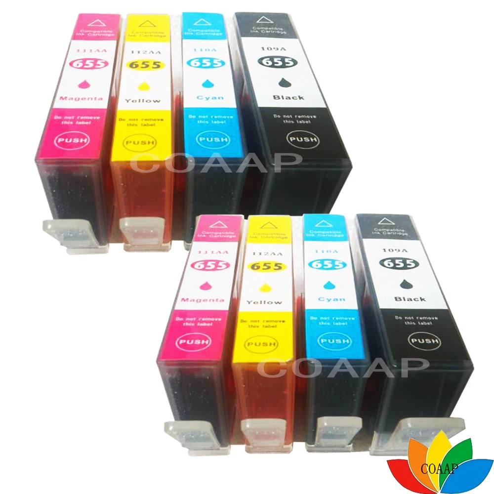 Compatible 655xl CZ109AE ink cartridge for hp655 for HP 655 Deskjet 3525 4615 4625 5525 6525 Printer