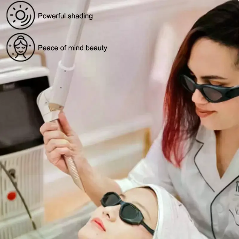 1 Pcs Beauty Salon Goggles Eye Protection Patient Laser Protective Glasses Eyewear For Photon Beauty Red Light Therapy Device