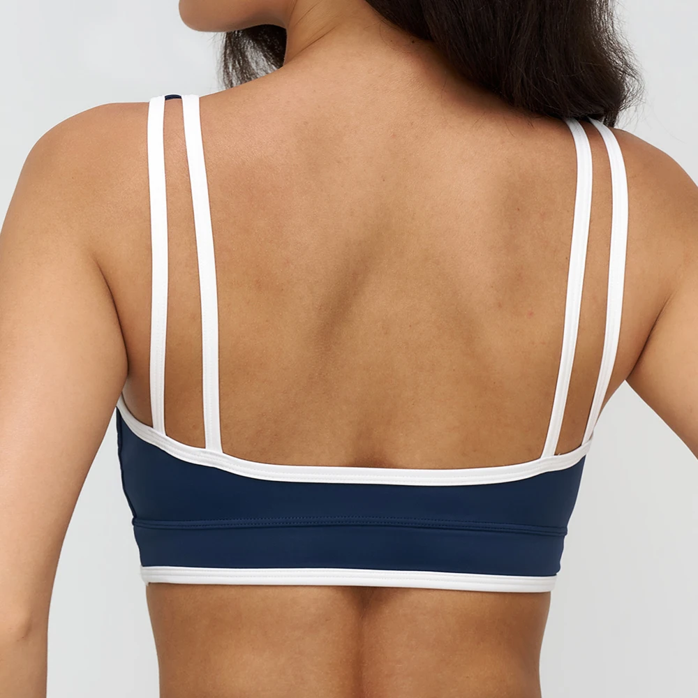 Sports Bra Gym Underwear High Strength Shockproof Running Yoga Crop Top Breathable Pilates Push Up Fitness Tops Women Yoga Vest