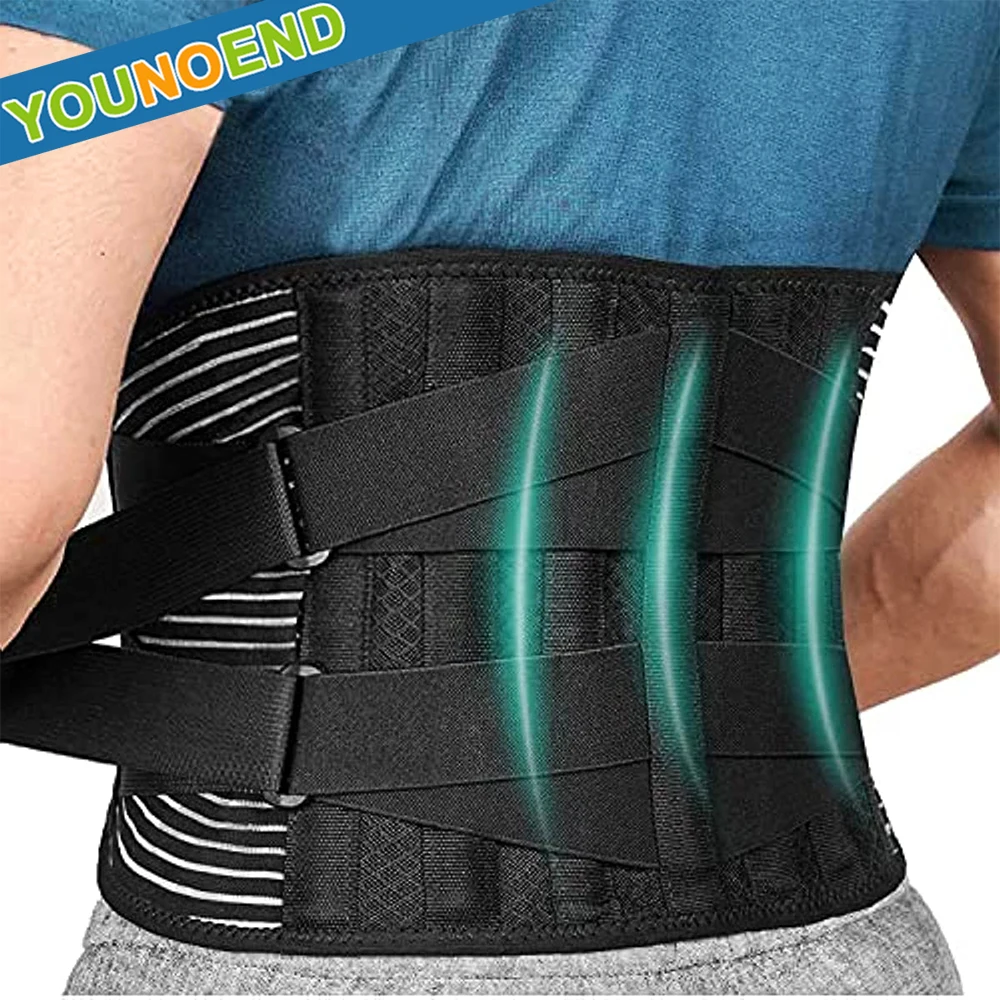 

Men Women Back Support Lower Back Brace Provides Back Pain Relief Breathable Lumbar Support Belt Keep Your Spine Straight & Safe