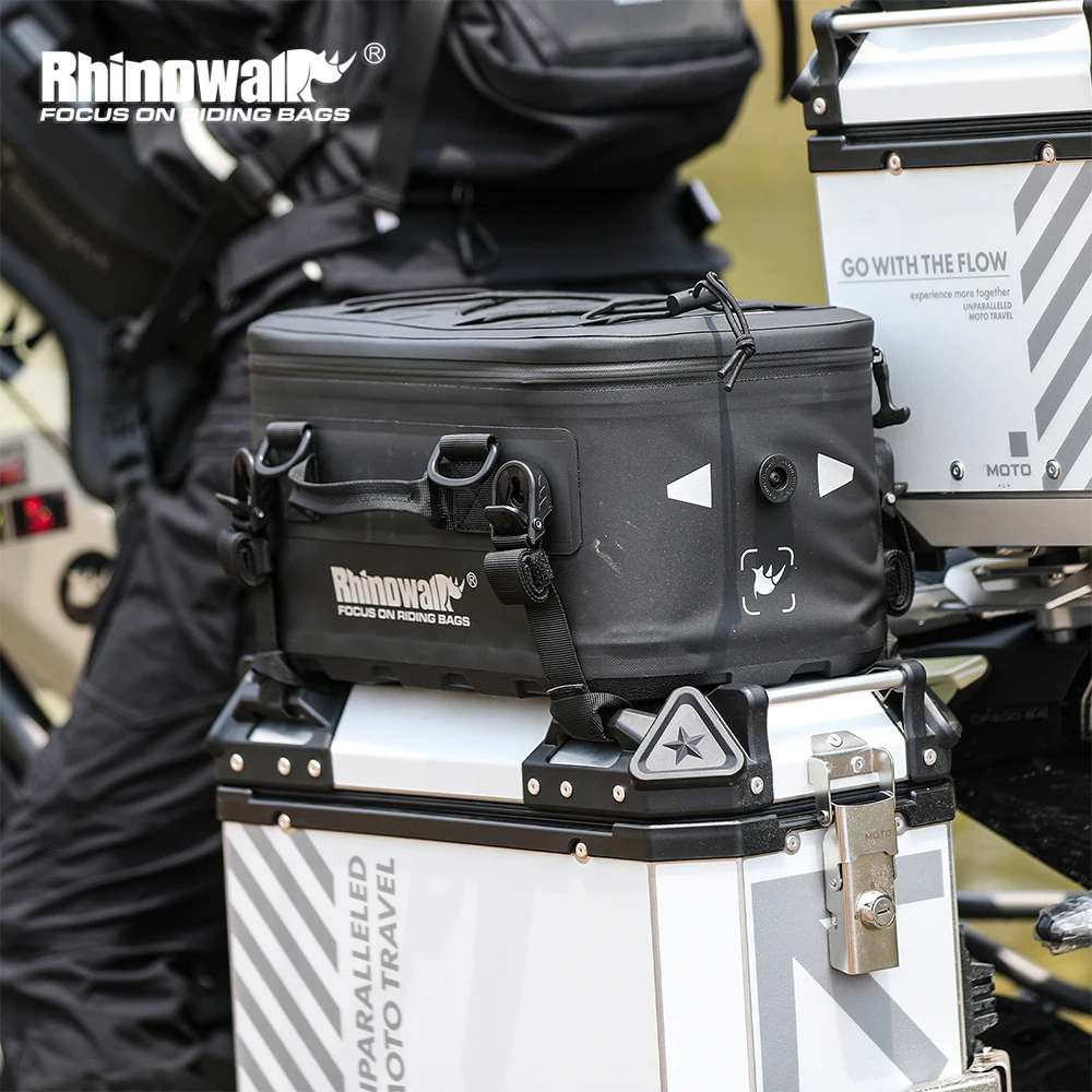 Rhinowalk Top Bag Waterproof For BMW R 1200GS LC R1250GS Adventure ADV F750GS F850GS Top Box Panniers Bag Case Luggage Bags