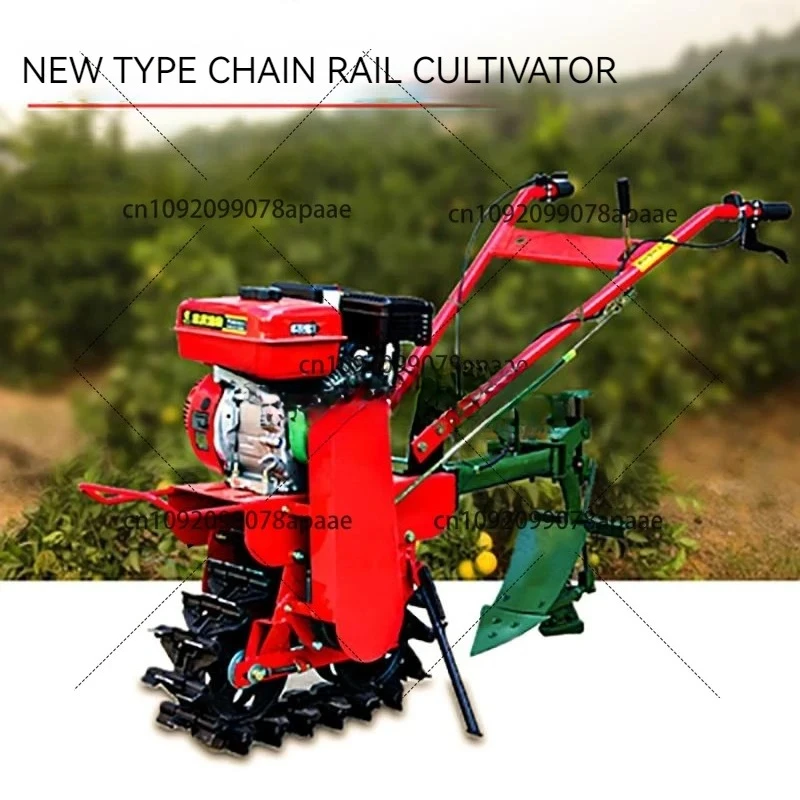 

Track Cultivator Agricultural Trenching Soil Plough Field Chain for Farming