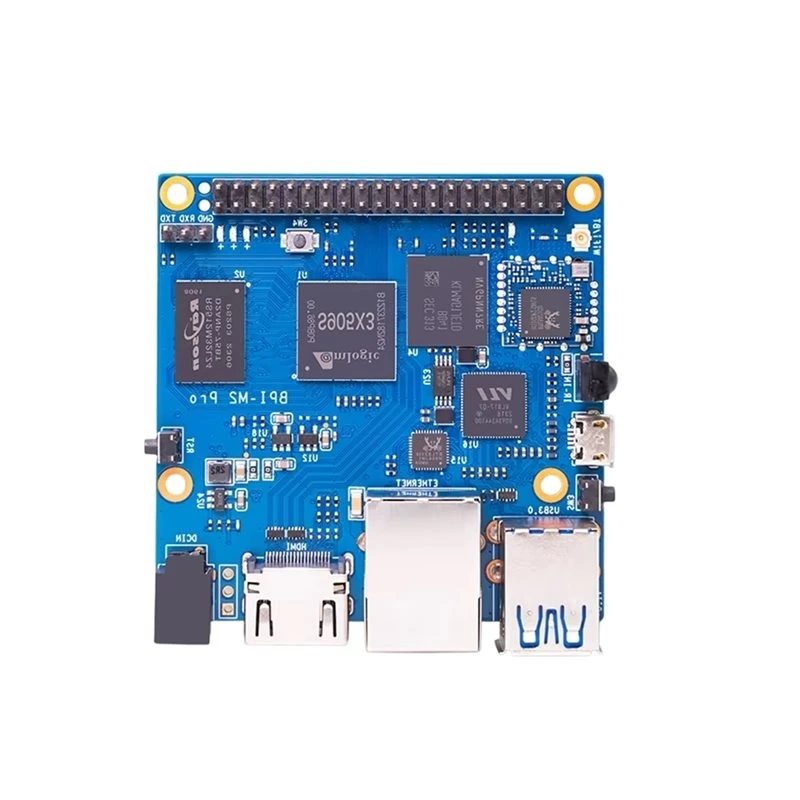 Efficientt-For Banana PI BPI-M2 Pro Amlogic S905X3 Quad-Core Processor 2GB+ 16GB Electronic Control Board Raspbian Image Support