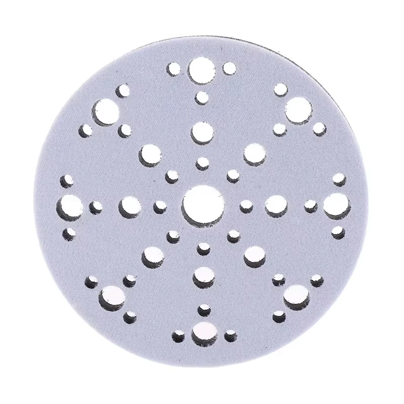 6Inch 150mm 49-Hole Soft Sponge Interface Pad For Sanding Pads Hook Loop Sanding Discs Sander Backing Pads Buffer