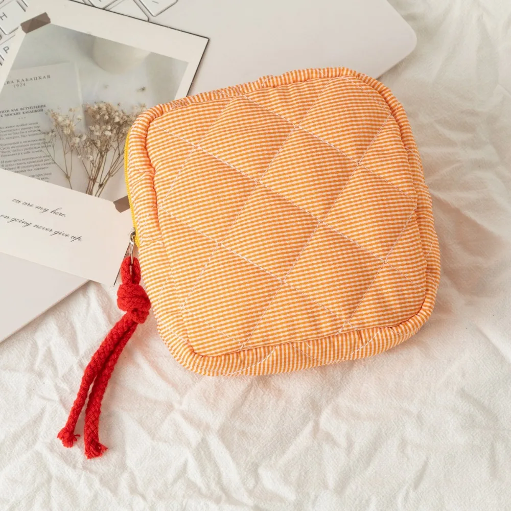 

New Multifunction Sanitary Napkins Bag Zipper Portable Cosmetic Bag Organizer Pouch Bag Travel Organizer