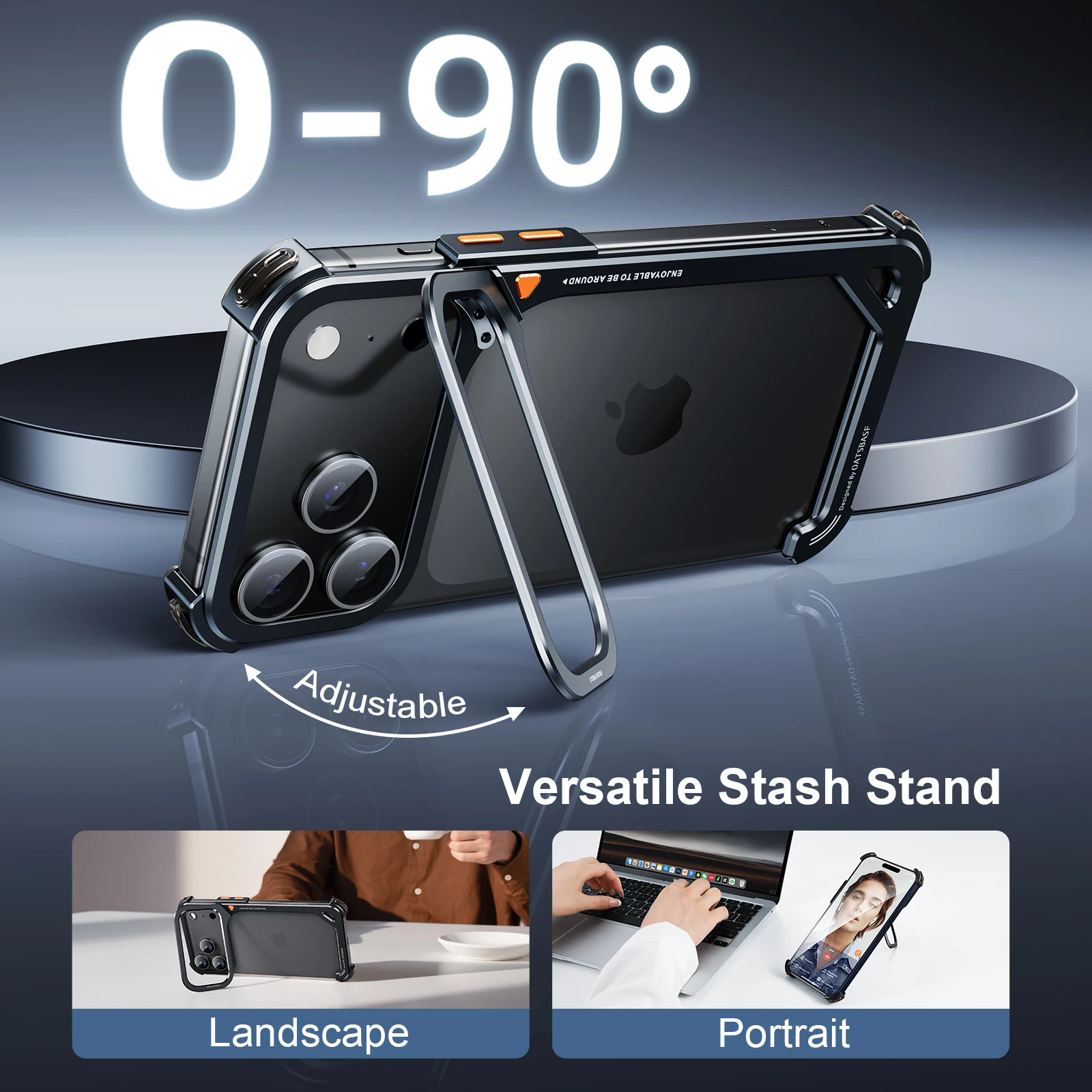 Oatsbasf Aluminum Metal Phone  - огляд і ціна Metal Bumper Aluminum Frame Case