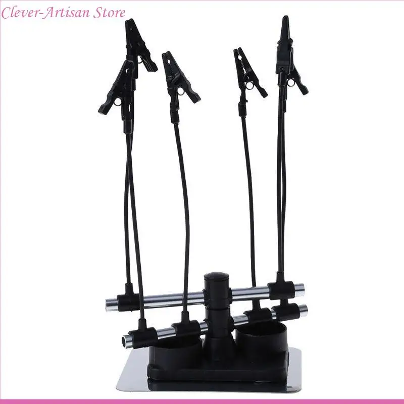 

E06B & Parts Holder Clips Stand Holds Model Hobby Auto Paint Booth