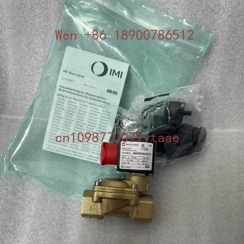 8240200.9101.024.00, Original IMI Buschjost, Solenoid Valve, G1/2 'thread