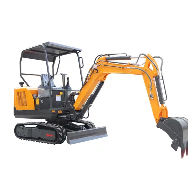 0.8 1 Ton Digger Small Bagger Compact Hydraulic Crawler Excavator Micro Mini Machine Escavator