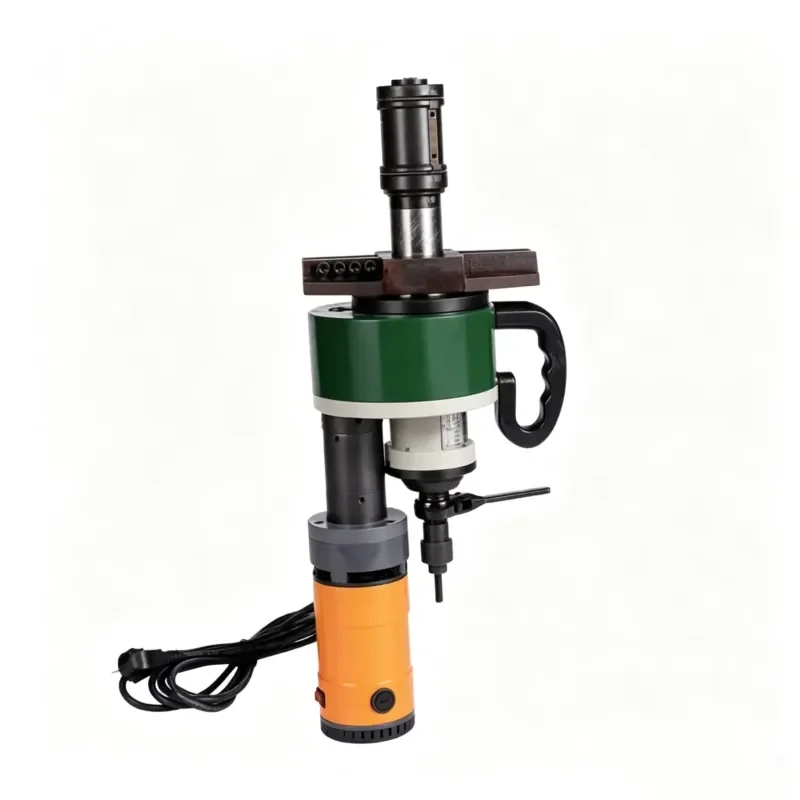 ISY-250B Internal Expanding Pipe Beveler, 80-240mm Inner Diameter Electric Cold Cutting Pipe Chamfer Tool for Weld Prep