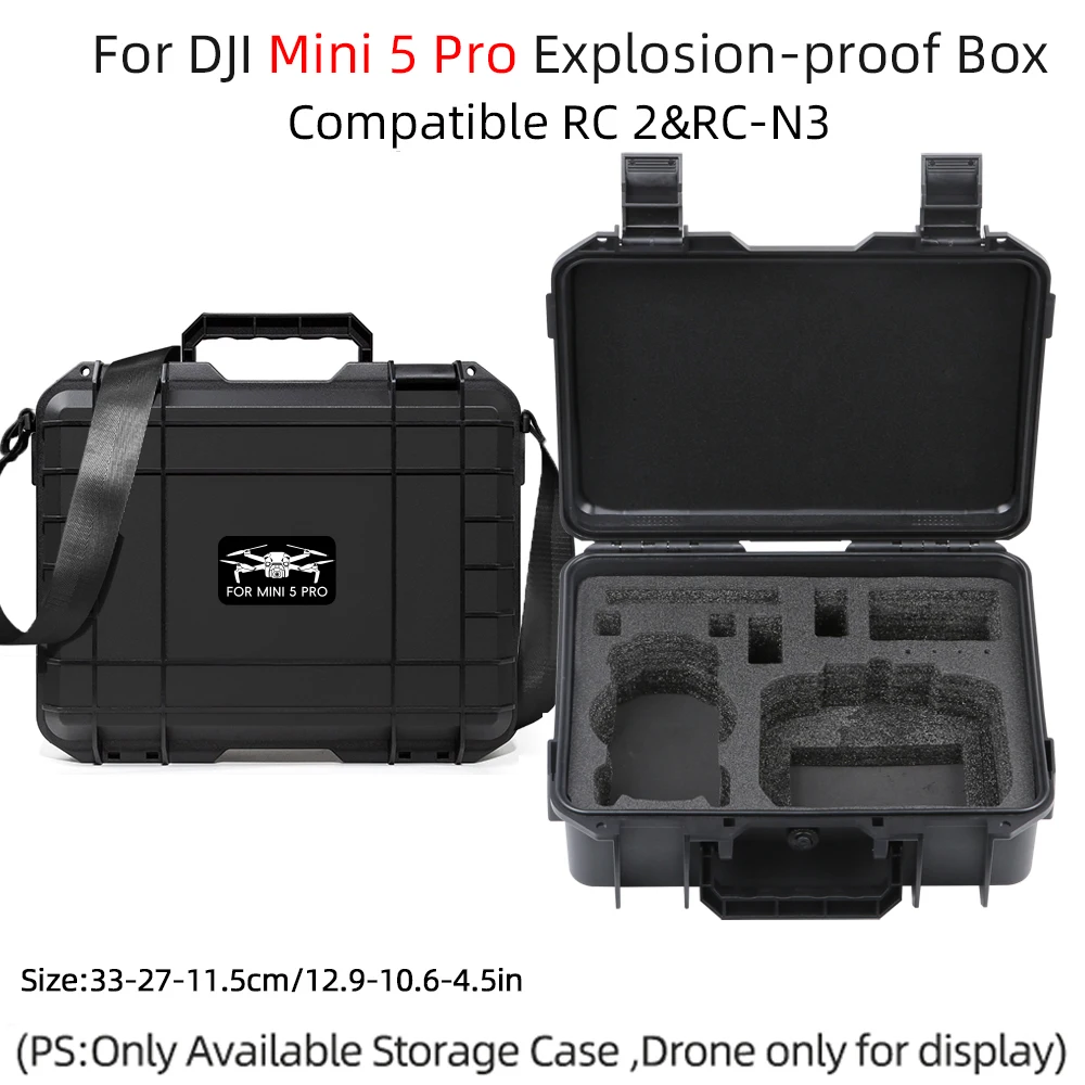 adatto-per-dji-mini-5-pro-borsa-portaoggetti-scatola-portaoggetti-ad-alta-resistenza-scatola-antideflagrante-con-spallacci