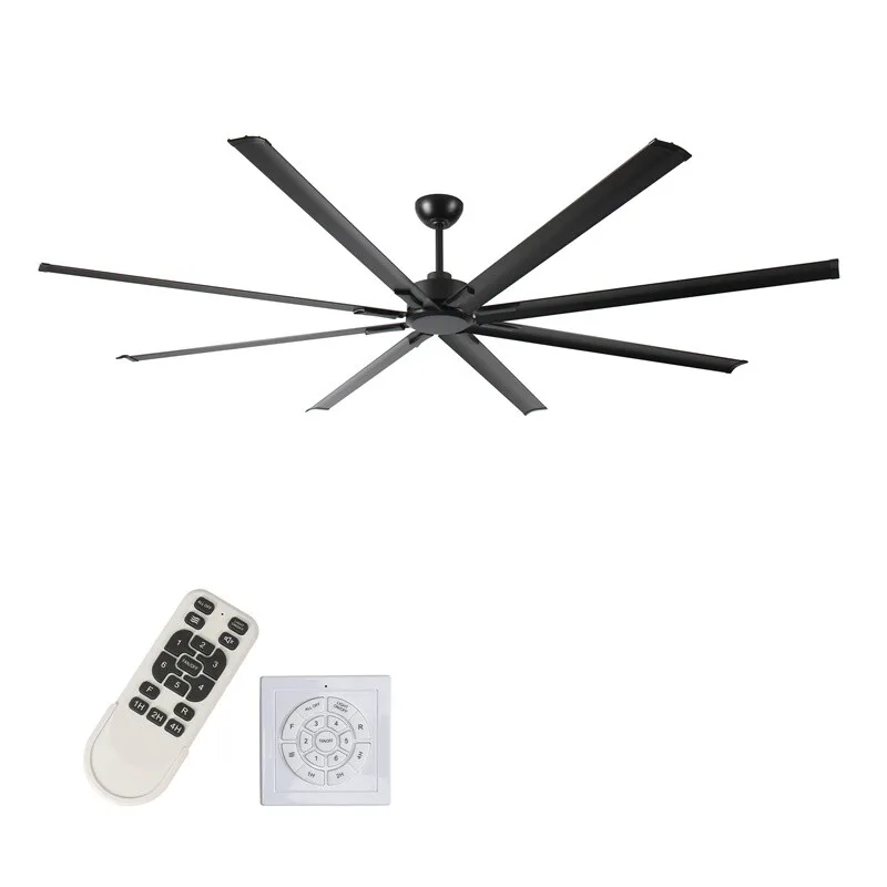 

96" Large Industrial Ceiling Fan No Light Reversible DC Motor Home & Commercial