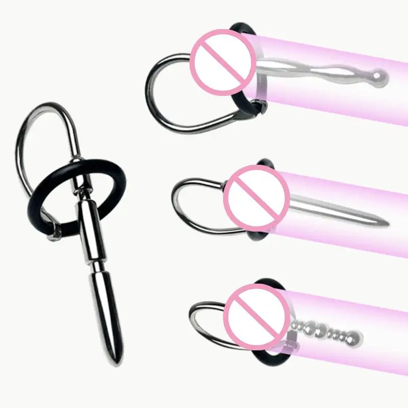 Metal Urethral Massage Stick Sounds for Prostate Masturbation Men's Adult Sex Toy Dick Urethral Exploration G-Spot Stimulator view 4