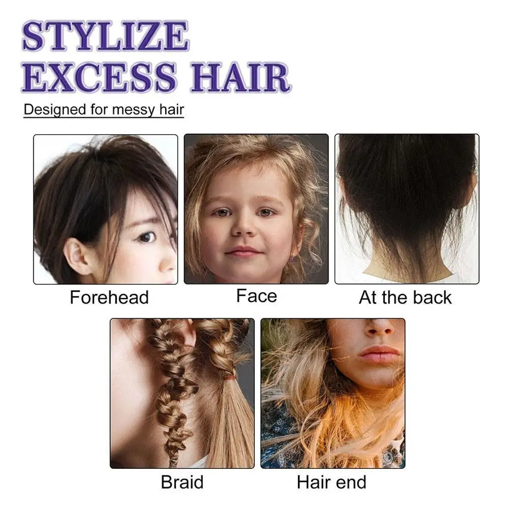 Non-Greasy Broken Hair Artifact Stick Anti-frizz Broken Hair Finishing Cream Style For Men Women Hair Styling Hair Wax Stick