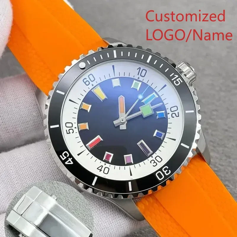 A1212 Store  44 mm Men's Automatic Mechanical Watch, 904L, Full-Featured Customized Watches view 2