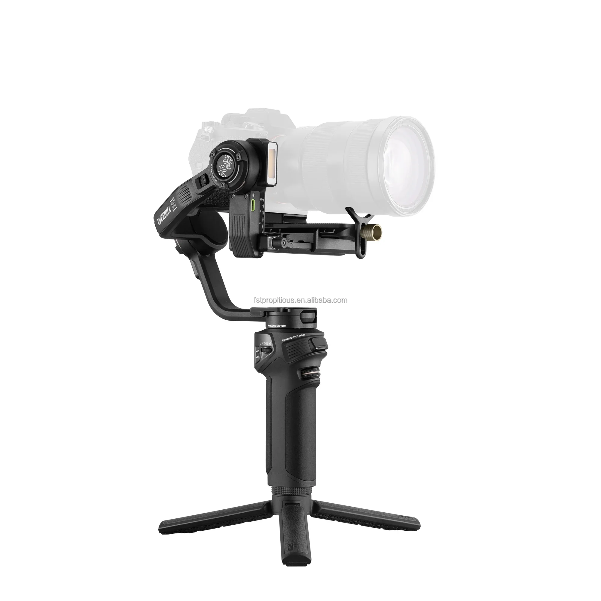 

Stocks ZHIYUN Weebill 3S Gimbal Stabilizer for DSLR Mirrorless Camera Fill Light Native Vertical Shooting, Support Fast Charger