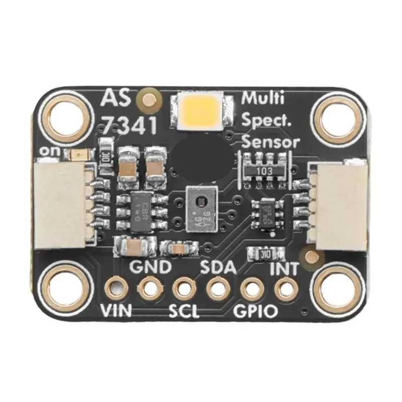 【RECOMENDAR】AS7341 10-Channel Light Color Sensor Module Splitter Board STEMMA QT/Qwiic For Arduino Raspberry Pi