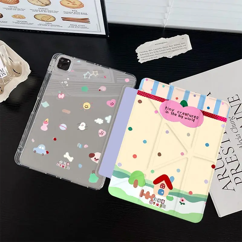 Multi View Angles 3+Y Fold Case For Redmi Pad Pro 12.1 Redmi Pad SE 11 inch Xiaomi Pad 5/6/7 11 inch Redmi Pro2 2025 12.1