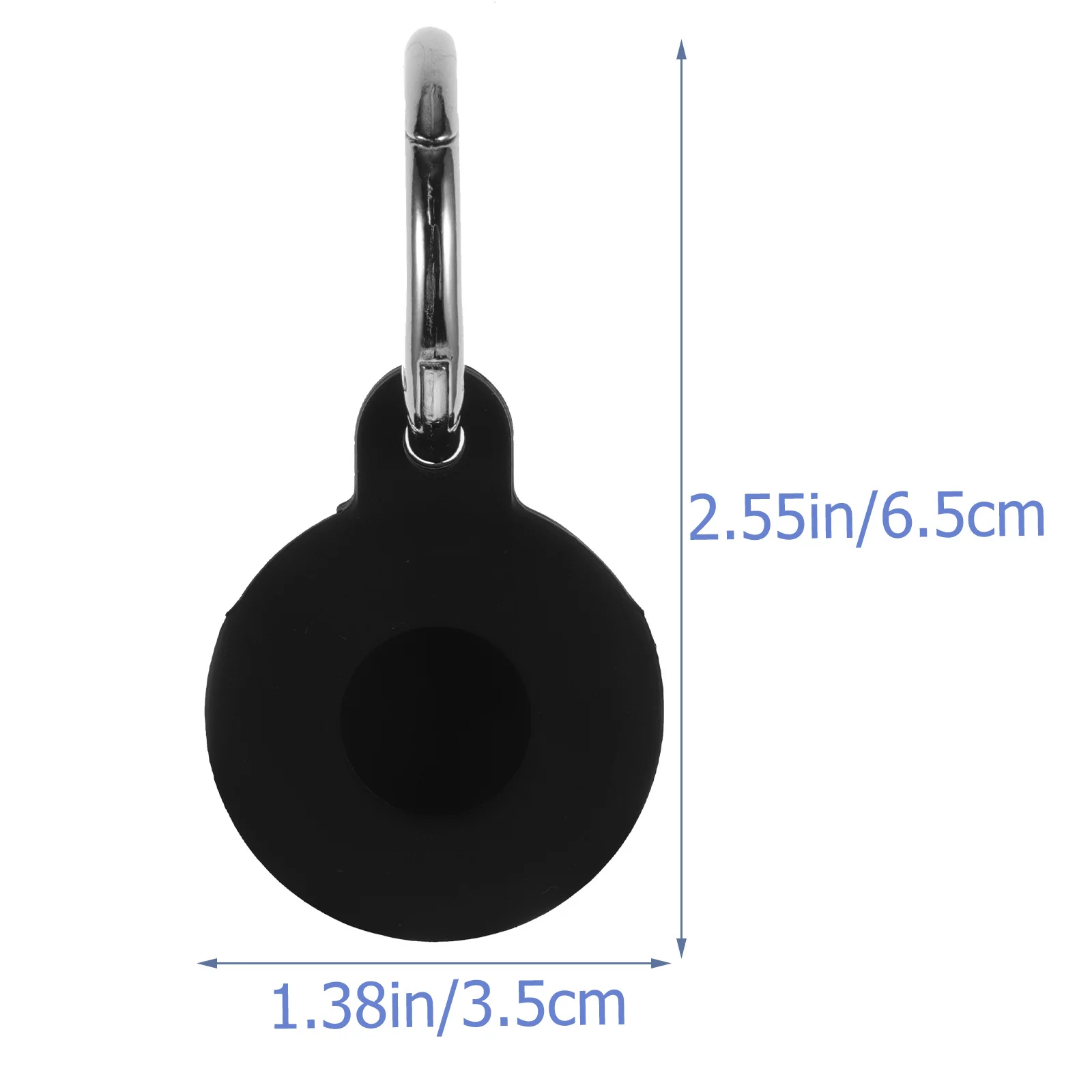 4Pcs Anti-Lost Protective Cover Silicone Secure Holder Durable Keychain Compatible Practical Outdoor Tracker