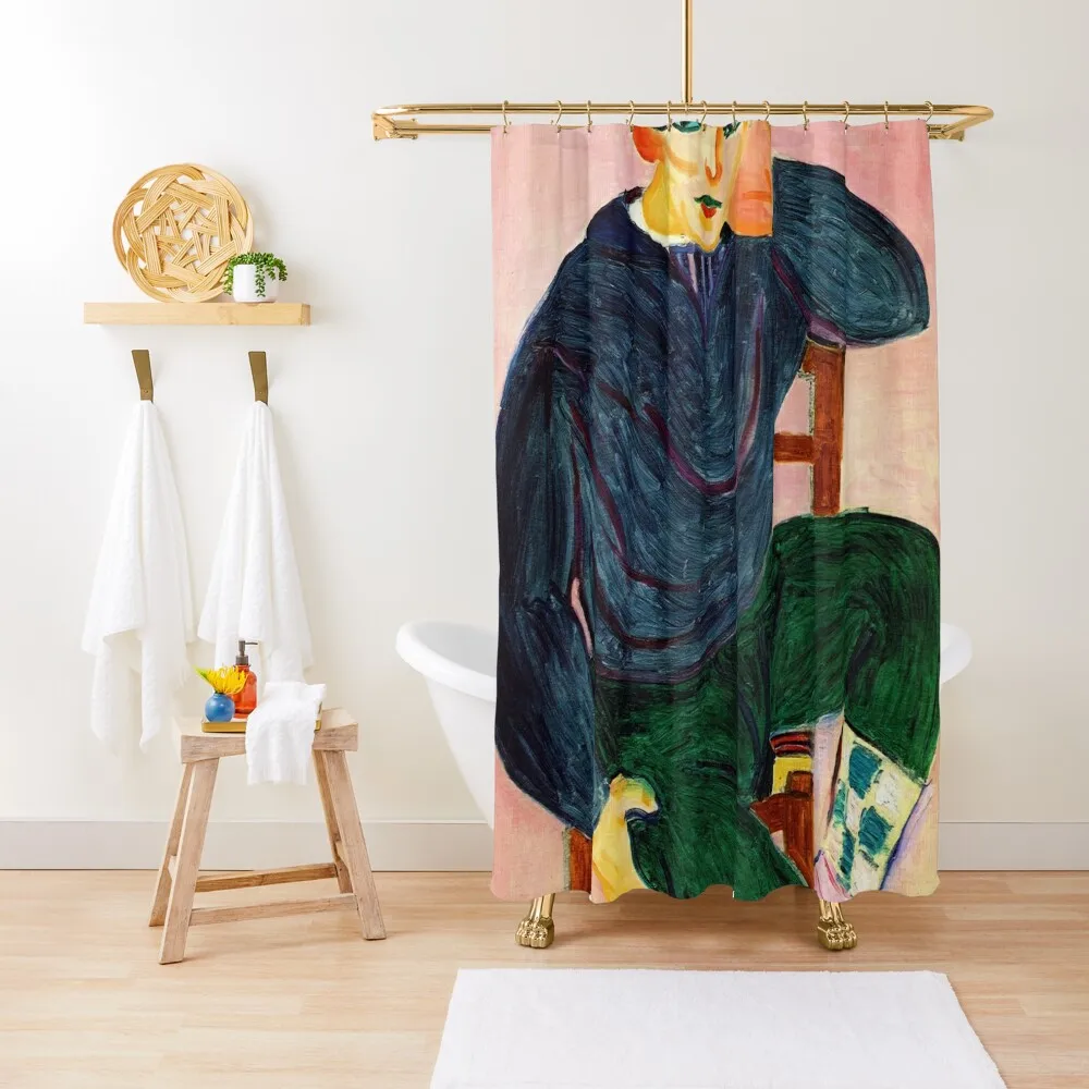 

The Young Sailor Matisse Shower Curtain Shower For Bathrooms Bathroom Accessories Curtain