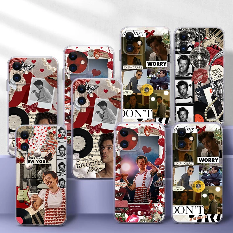 H-Harry S-Styles 1D Soft Case for Moto G Play E20 E4 E40 E5 E6 E6S E7 Power Edge 20 Lite Pro G200 G30 G4