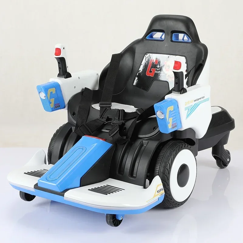 Electric Four-Wheel Charging Car Drift Kart Can Sit Men and Women Remote Control