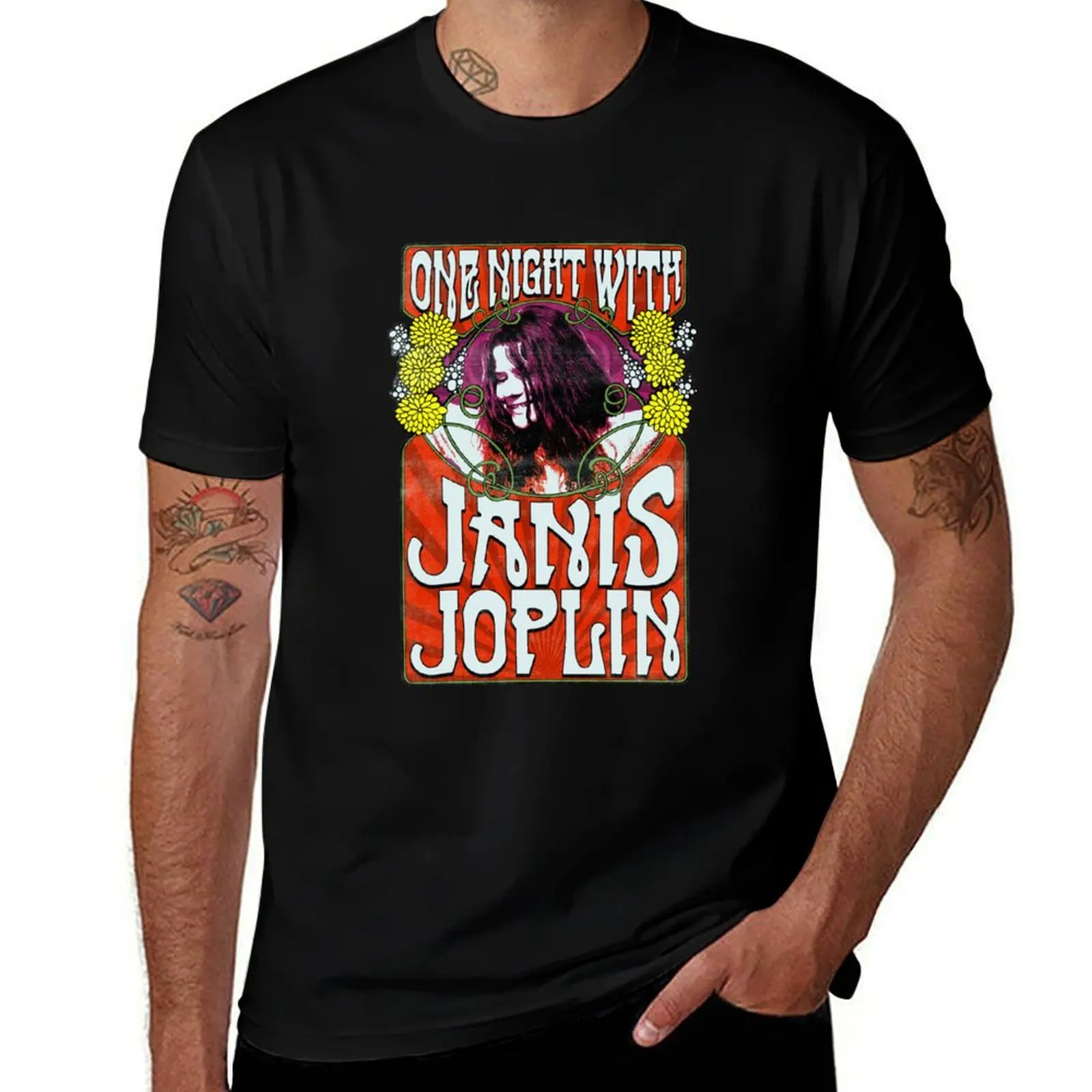 

Футболка Janis Joplin-Janis Joplin, футболки с аниме для мужчин, футболка
