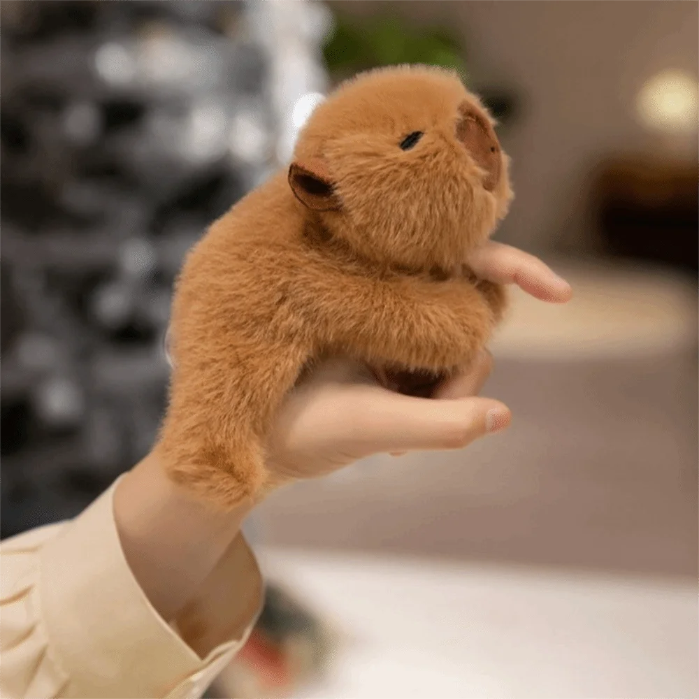 Kawaii 14 سنتيمتر لعبة مغناطيس الثلاجة لينة لينة صغيرة محاكاة الكرتون الكذب موقف الحيوان مغناطيس الثلاجة ديكور المنزل #5