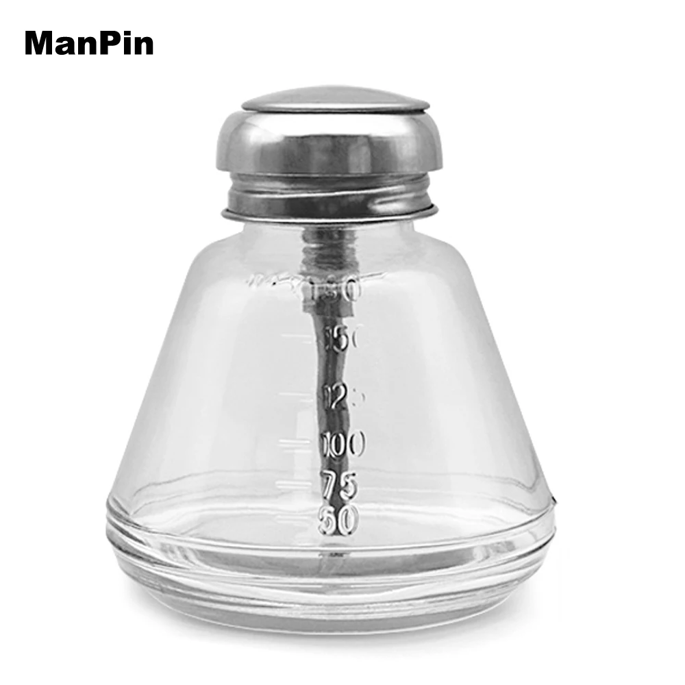 

180 мл пресс стекло спирт пустой насос бутылка медный сердечник антикоррозийный антистатический дозатор чистка электроника ремонт телефона