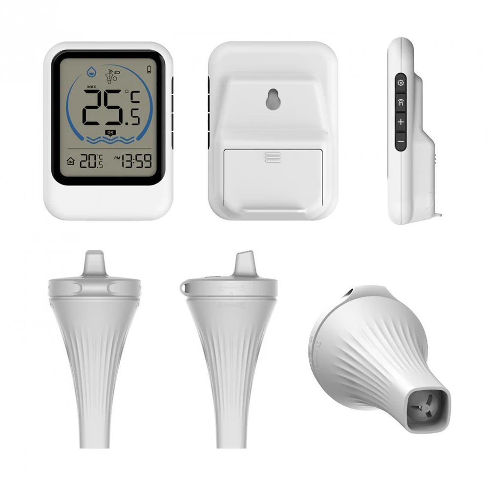 

Outdoor Pool Gauge IP68 Waterproof Thermometer Accurate Temperature Measurement Battery Operated Real-Time Data Updates