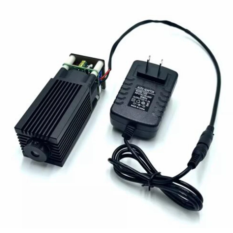Fotografia 3: Módulo Laser Verde de Linha Única 525nm 2W com TTL a 90 Graus
