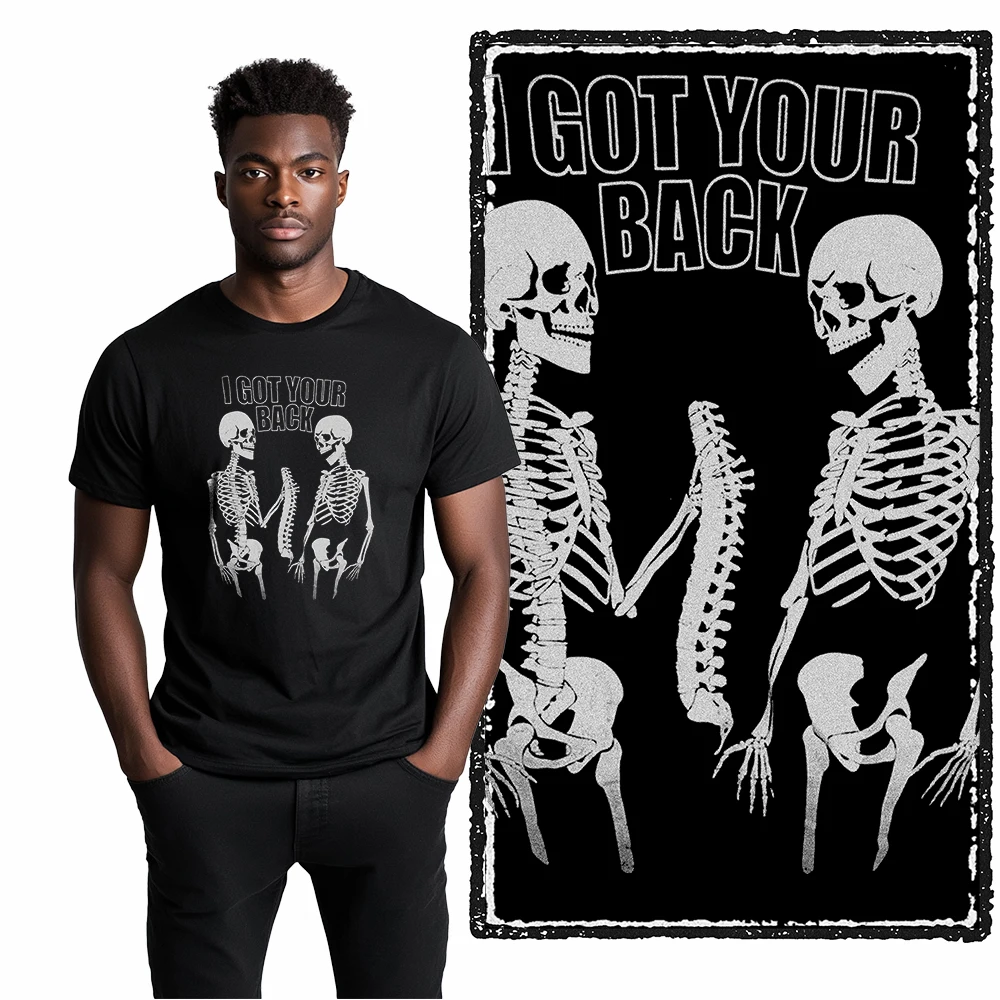 Coolmind U0061-T2 Funny Skull Graphic Print Men T Shirt 100% Cotton Unisex Skull Print Tshirt Men High Quality Tee Shirts