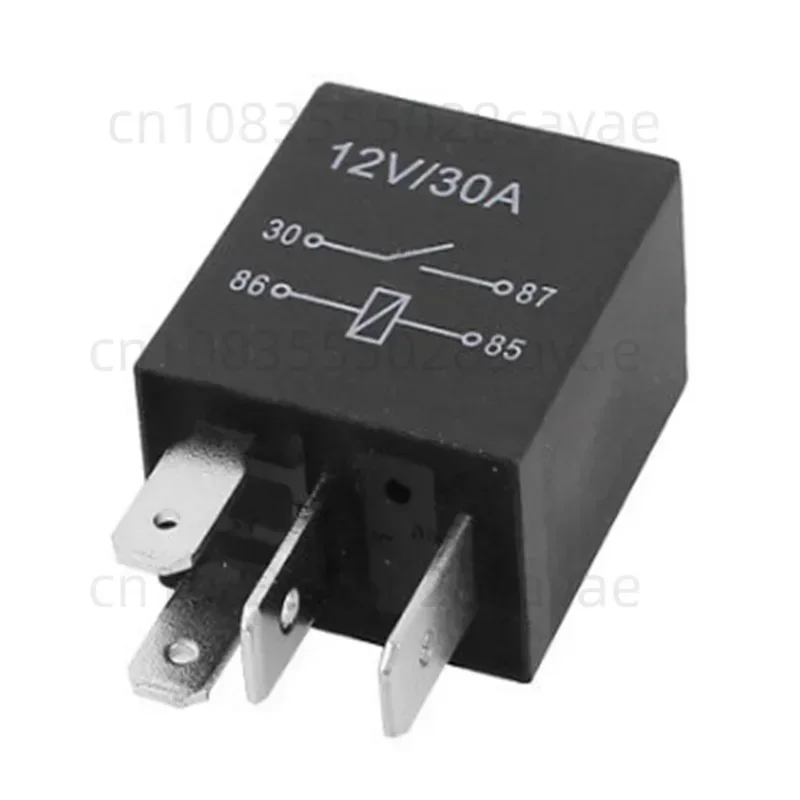 DC 12 Volt 30A 4 Pin Pins Auto Vehicle Motorbike Boat Lamp Relay