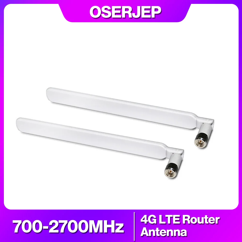 2szt Antena wewnętrzna 4G LTE TD-LTE FDD-LTE 4g Antena wiosłowa do Huawei B593 B880 B310 B315 Antena ze złączem męskim SMA