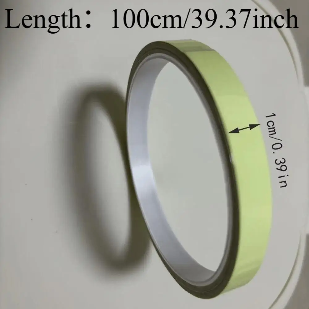 2 Rollen Leuchtband, langlebiges fluoreszierendes Klebeband, geeignet für Outdoor-Sportarten, Nachttumsdekoration und Hausmarkierung – Detail 3