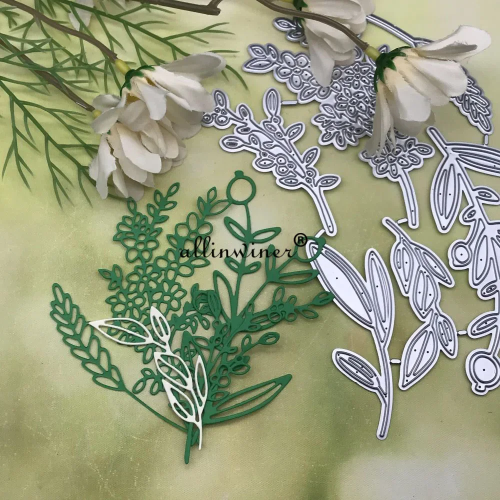 

Flower leaf decoration Metal Cutting Dies Stencils Die Cut for DIY Scrapbooking Album Paper Card Embossing