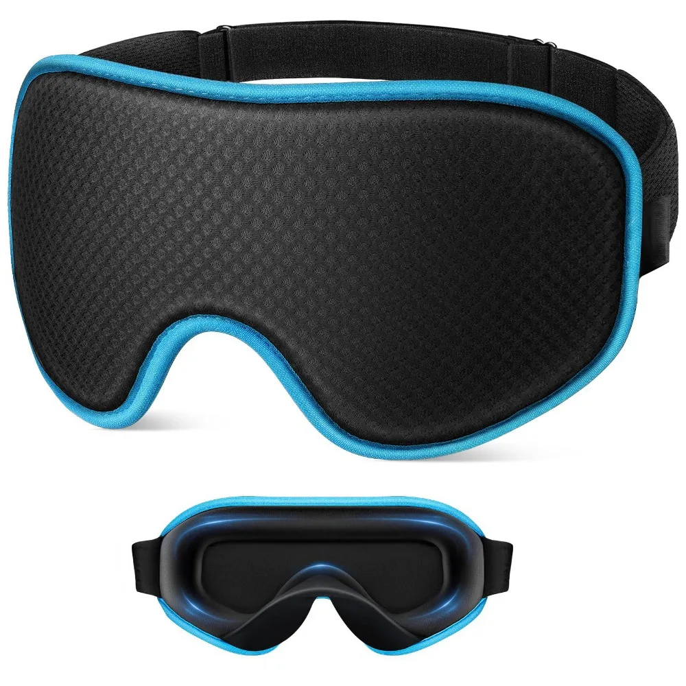 

Soft Padded Blocking Light Eye Mask Block Out Light Eye Cover Sleeping Aid Eye Patches Relax Blindfold Comfortable